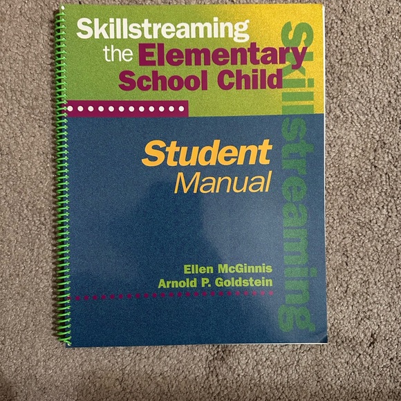 Skillstreaming the elementary school child- student manual! New! - Picture 1 of 10